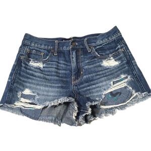 HOLLISTER‎ DISTRESSED HIGH RISE SHORT SHORT 5/27